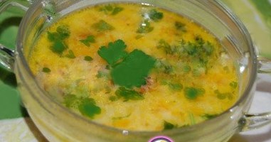 Рецепт овощного супа с сыром