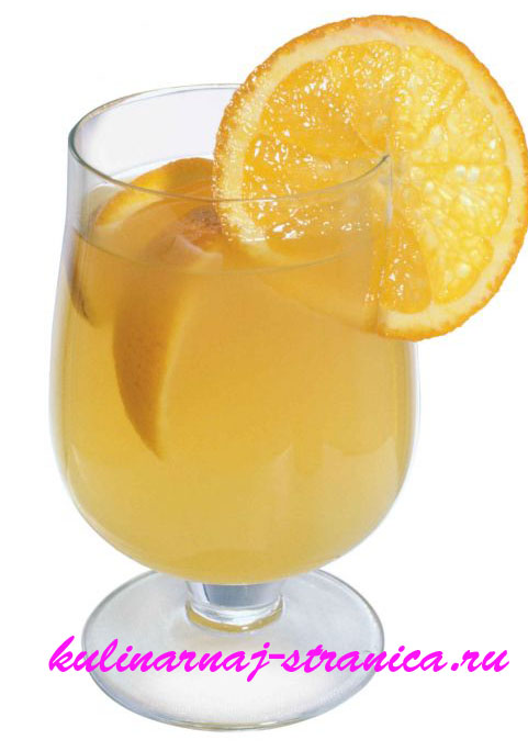 Напиток из апельсиновых корок