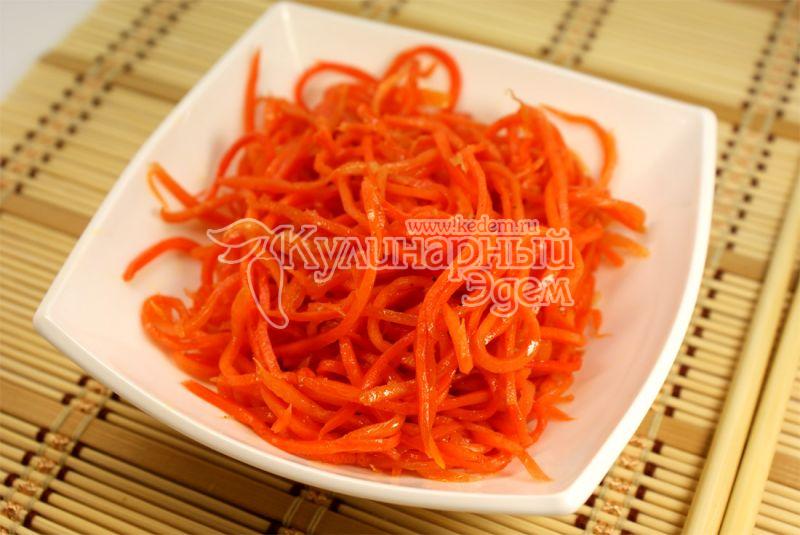 Салат морковь по корейски рецепт